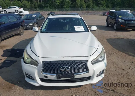 2015 Infiniti Q50 Premium from USA, damaged, VIN JN1BV7AR2FM393939
